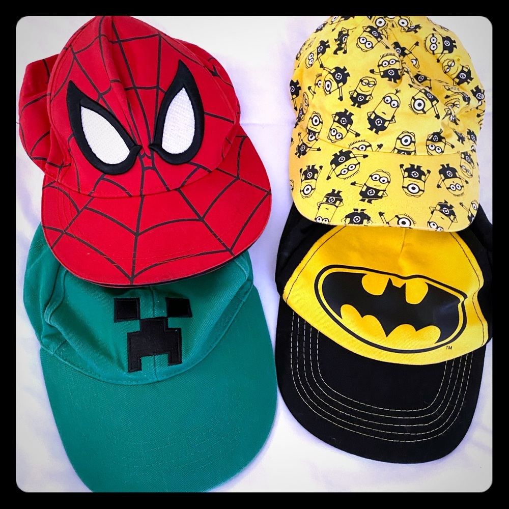 Baseball Caps- size youth (one size fits most)